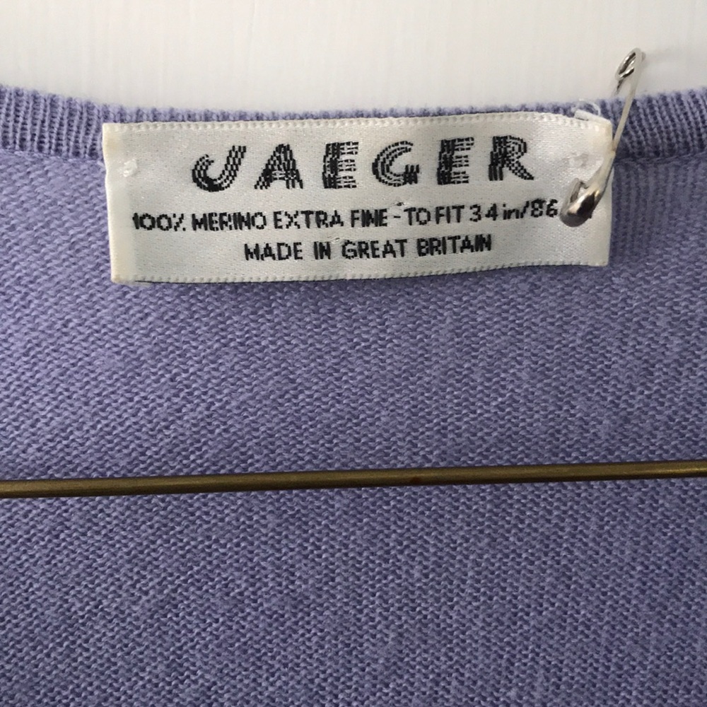 Vintage EXTRA FINE MERINO WOOL jumper